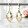Goldfilled Antiallergische Ohrringe 52mm 14K Farbe