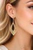 Goldfilled Antiallergische Ohrringe 52mm 14K Farbe