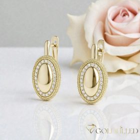 Goldfilled Antiallergische Ohrringe 20 mm 14K Farbe
