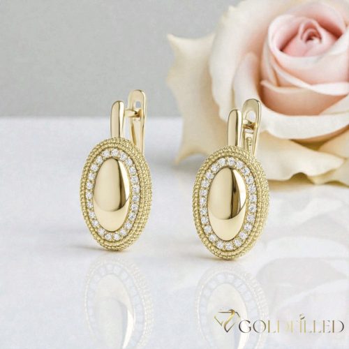 Goldfilled Antiallergische Ohrringe 20 mm 14K Farbe