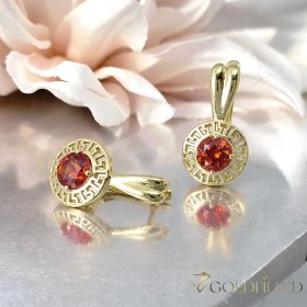 Goldfilled Antiallergische Ohrringe 19mm 14K Farbe