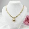 Antiallergische Goldfilled-Halskette 50cm/5,2mm + Anhänger, Farbe 14K
