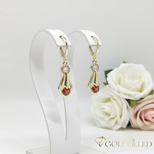 Goldfilled Antiallergische Ohrringe 35mm 14K Farbe