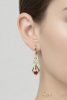 Goldfilled Antiallergische Ohrringe 35mm 14K Farbe