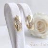 Goldfilled Antiallergische Ohrringe 16mm 14K Farbe