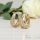 Goldfilled Antiallergische Ohrringe 18mm 18K Farbe