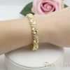 Antiallergenes vergoldetes Armband „Goldfilled“, 19 cm lang und 9 mm Breit, 14K-Farbe