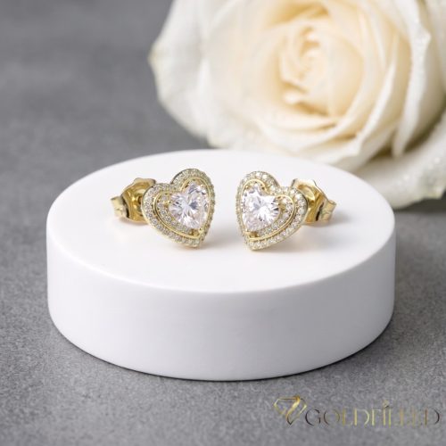 Goldfilled Antiallergene Ohrringe 11mm 14K Farbe	