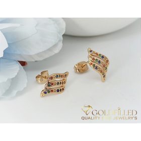 Goldfilled Antiallergene Stecker-Ohrringe 11mm	