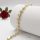 Antiallergenes vergoldetes Armband „Goldfilled“, 19cm lang und 8 mm Breit, 14K-Farbe