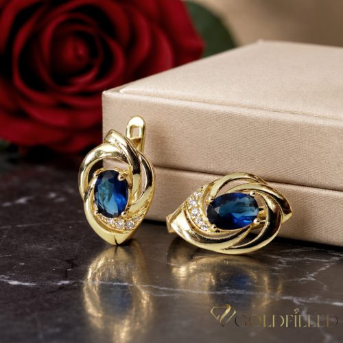 Goldfilled Antiallergische Ohrringe 18 mm 14K Farbe