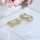 Goldfilled Antiallergische Ohrringe 18 mm 14K Farbe