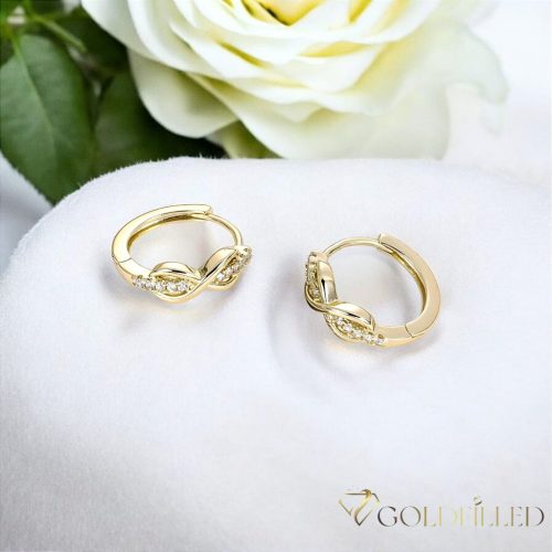 Goldfilled Antiallergische Ohrringe 18 mm 14K Farbe