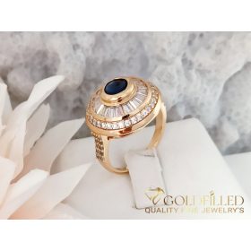   Antiallergischer „Goldfilled”-Ring in verschiedenen Größen, Farbe 18K