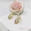 Goldfilled Antiallergische Ohrringe 19mm 14K Farbe