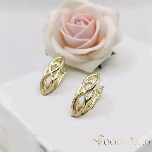 Goldfilled Antiallergische Ohrringe 19mm 14K Farbe