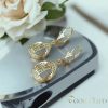 Goldfilled Antiallergene Ohrringe 38mm 14K Farbe	