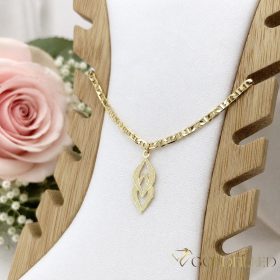Goldfilled Fußkettchen 27cm/3mm 14K Farbe
