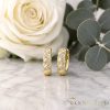Goldfilled Antiallergene Ohrringe 13mm 14K Farbe	