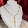 Antiallergische Goldfilled-Halskette 50cm/4mm + Anhänger, Farbe 14K