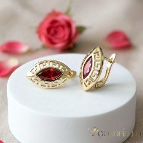 Goldfilled Antiallergische Ohrringe 20 mm 14K Farbe
