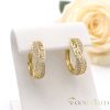 Goldfilled Antiallergische Ohrringe 26mm 14K Farbe