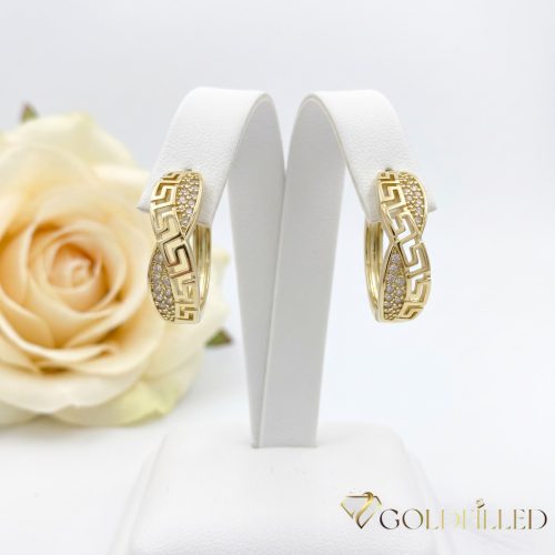 Goldfilled Antiallergische Ohrringe 26mm 14K Farbe