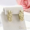 Goldfilled Antiallergische Ohrringe 18 mm 14K Farbe