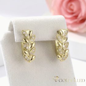 Goldfilled Antiallergische Ohrringe 18 mm 14K Farbe