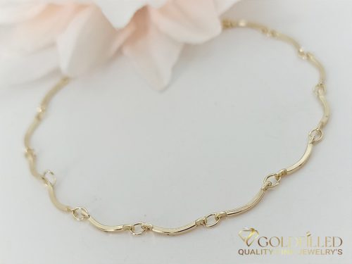 Goldfilled Fußkettchen 29cm 14K Farbe