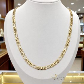   GOLDFILLED Antiallergenes Halskette 60cm lang und 5mm breit 14K Farbe 