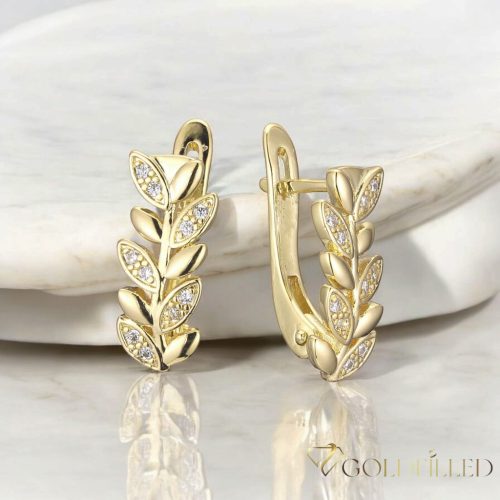 Goldfilled Antiallergische Ohrringe 18 mm 14K Farbe