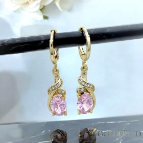 Goldfilled Antiallergene Ohrringe 34mm 14K Farbe	