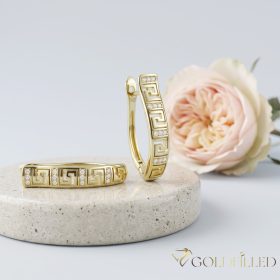 Goldfilled Antiallergene  Creolen 30mm 14K Farbe	