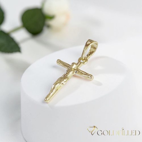 Antiallergischer Goldfilled-Anhänger 24mm, Farbe 14K
