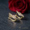 Goldfilled Antiallergische Ohrringe 26mm 14K Farbe