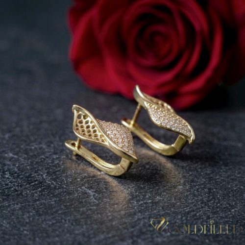 Goldfilled Antiallergische Ohrringe 26mm 14K Farbe