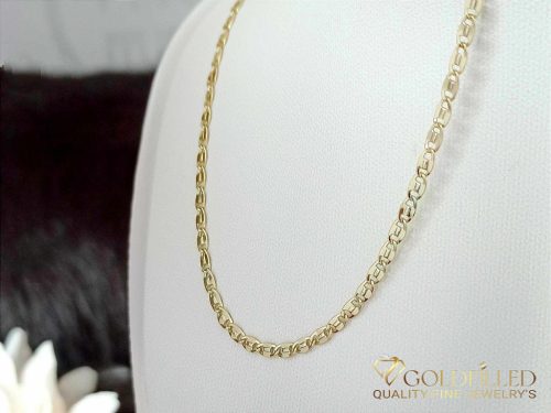 GOLDFILLED Antiallergenes Halskette  45-50-60cm lang und 3mm breit 14K Farbe