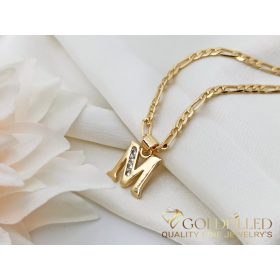 Goldfilled antialergischer halskette 50cm/3,8mm 18K farbe	