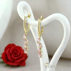 Goldfilled Antiallergene Ohrringe 42mm 14K Farbe	