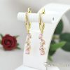 Goldfilled Antiallergene Ohrringe 42mm 14K Farbe	