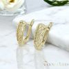 Goldfilled Antiallergische Ohrringe 20 mm 14K Farbe