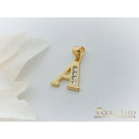 Antiallergischer Goldfilled-Anhänger 23 mm, Farbe 18K