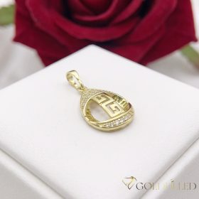 Antiallergischer Goldfilled-Anhänger 36 mm, Farbe 14K