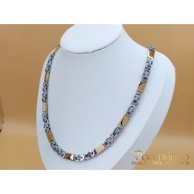 Edelstahlhalskette 55 cm/7 mm