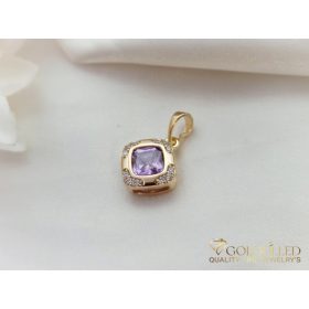 Antiallergischer Goldfilled-Anhänger 20 mm, Farbe 18K