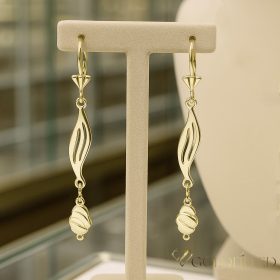 Goldfilled Antiallergische Ohrringe 54mm 14K Farbe