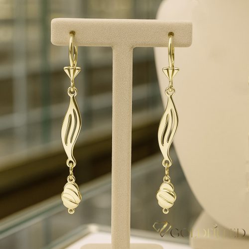 Goldfilled Antiallergische Ohrringe 54mm 14K Farbe
