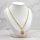 Antiallergische Goldfilled-Halskette 45cm/3,5mm + Anhänger, Farbe 14K