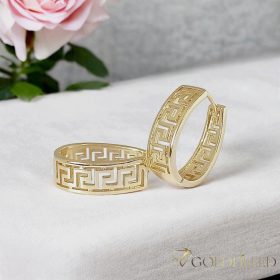 Goldfilled Antiallergische Ohrringe 22 mm 14K Farbe